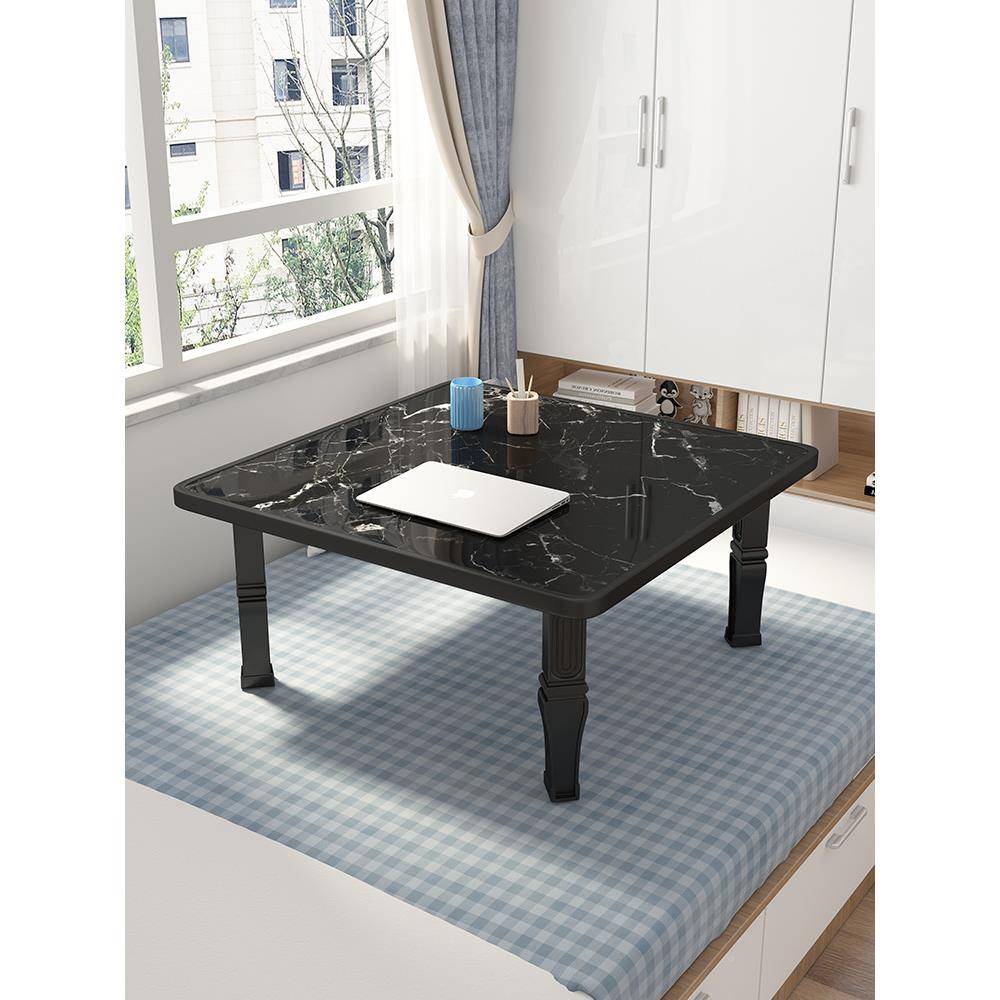 家用小方桌饭矮桌叠桌简易吃折炕桌电地桌榻榻米飘窗桌PLB床上脑