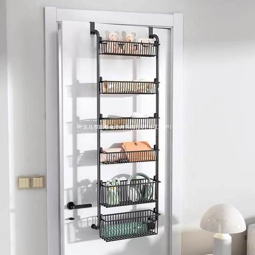 免打孔功门挂篮置物架多门层后收纳架浴室后挂UEN架多能整理架