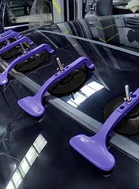 6PC包围安装固定夹璃固玻璃吸盘包围安装定器功SIV能饰条玻S固定
