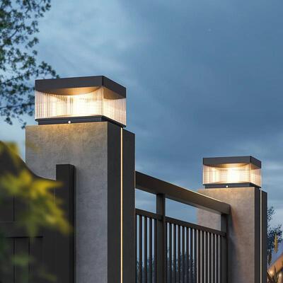 太阳能路灯室外灯庭院景观门柱大门别防墅水现代户TXSS105围外墙