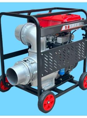 柴JAG油机抽泵2寸吸寸4寸6寸移动式3自水式排水泵