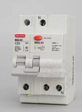 北京北-元电器型漏电断路器B2L63C型30mA空开6A-5UYM0A/1P+N/3PB
