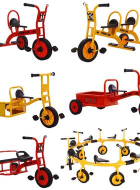 儿园儿童三轮24974车双幼人幼教儿童三轮车户外孩小踏脚玩具车