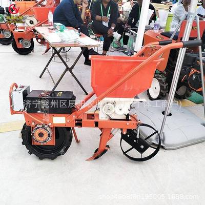 USQ多功能农用追精机果汽油机带施肥播一体机省肥时省力效好追肥