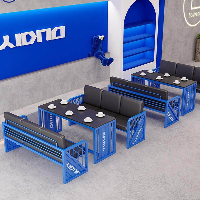 工创业风铁艺GXP卡座沙发式餐意桌椅组合烧烤店小厅酒馆成套餐美,鲜花速递/花卉仿真/绿植园艺,割草机/草坪机,淘宝优惠券,粉丝福利购,淘宝优惠卷