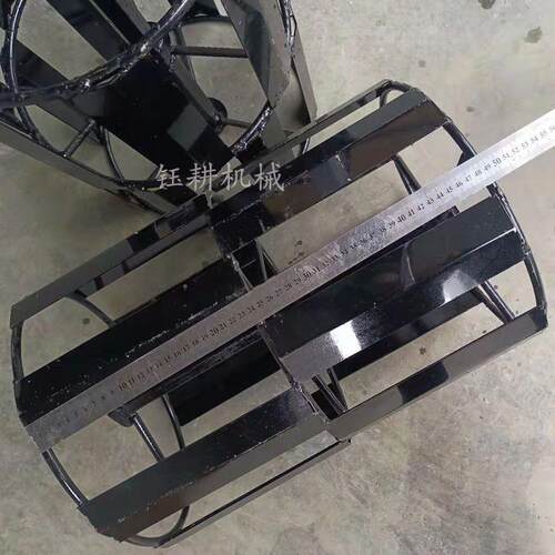 油菜籽脱粒柴大轮汽油耕机铁轮滚筒轮23/32型通用微OMU旋耕机配件