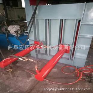 立式半自动液压打包机中小型废品废料收购站通用打包机纸箱打包机