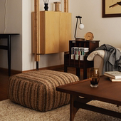 原创设计师款 摩洛哥软塌现代简约沙发凳客厅家用脚踏矮凳坐墩儿童