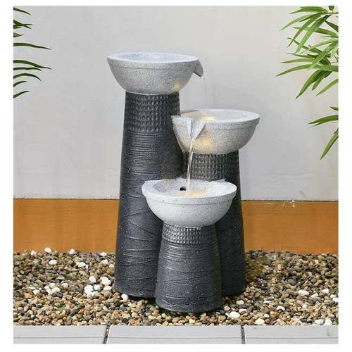 现代简约喷泉流水摆件水循环招财阳台花园庭院玄关前台水景摆件