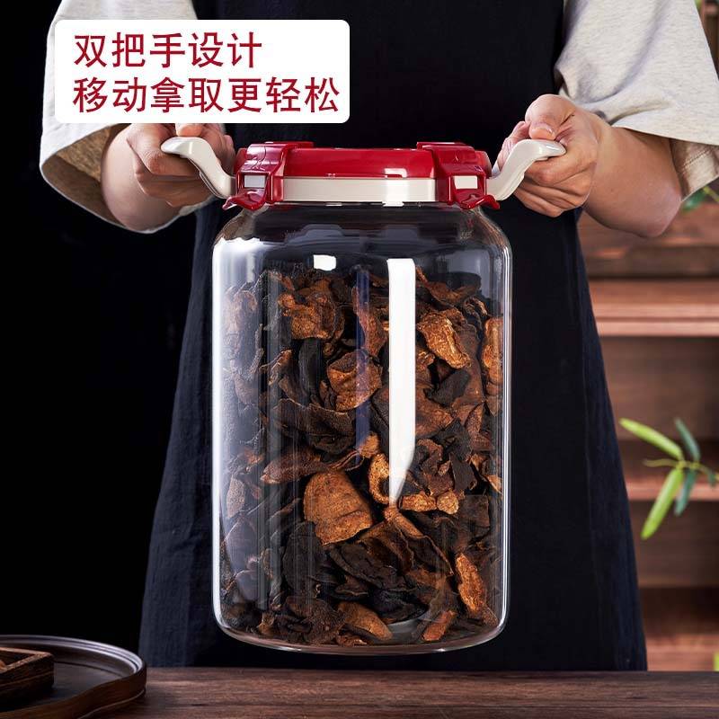 【代发】厂家高硼硅耐热玻璃酒桶发酵桶水果汁饮料桶养生酒不锈钢