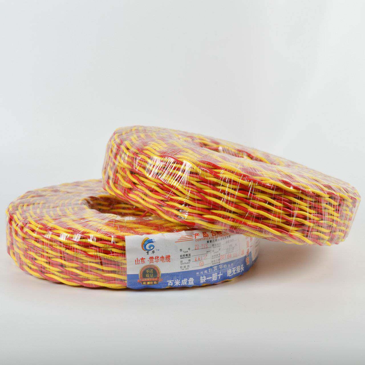 阻燃V沂S双芯R胶质线全铜907双绞灯头临胶线质线2*1两芯多股花