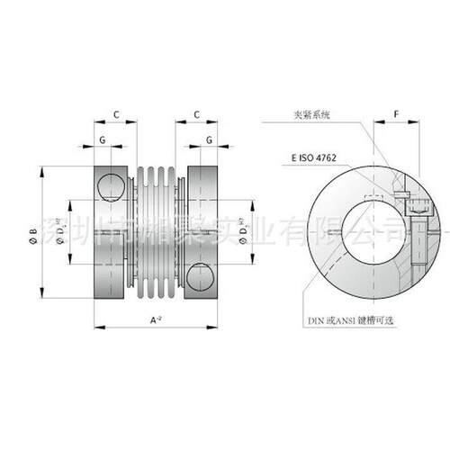 厂家CME焊接式联器床设机备用R+联W联轴轴器轴器销售