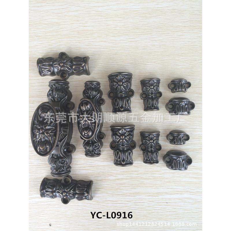 新款欧式古雕无品牌/复花天锁地锁仿天地衣柜古橱柜锁老式插销长