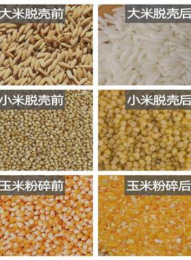 型家碾米机小打米粉碎一体稻LQL谷脱米壳剥谷机新型用精全自动打