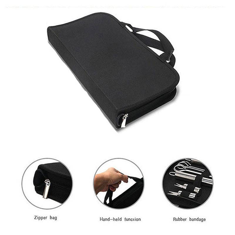 烧烤工具 23件套 BBQ户外用品 布袋包装 跨境产品现货