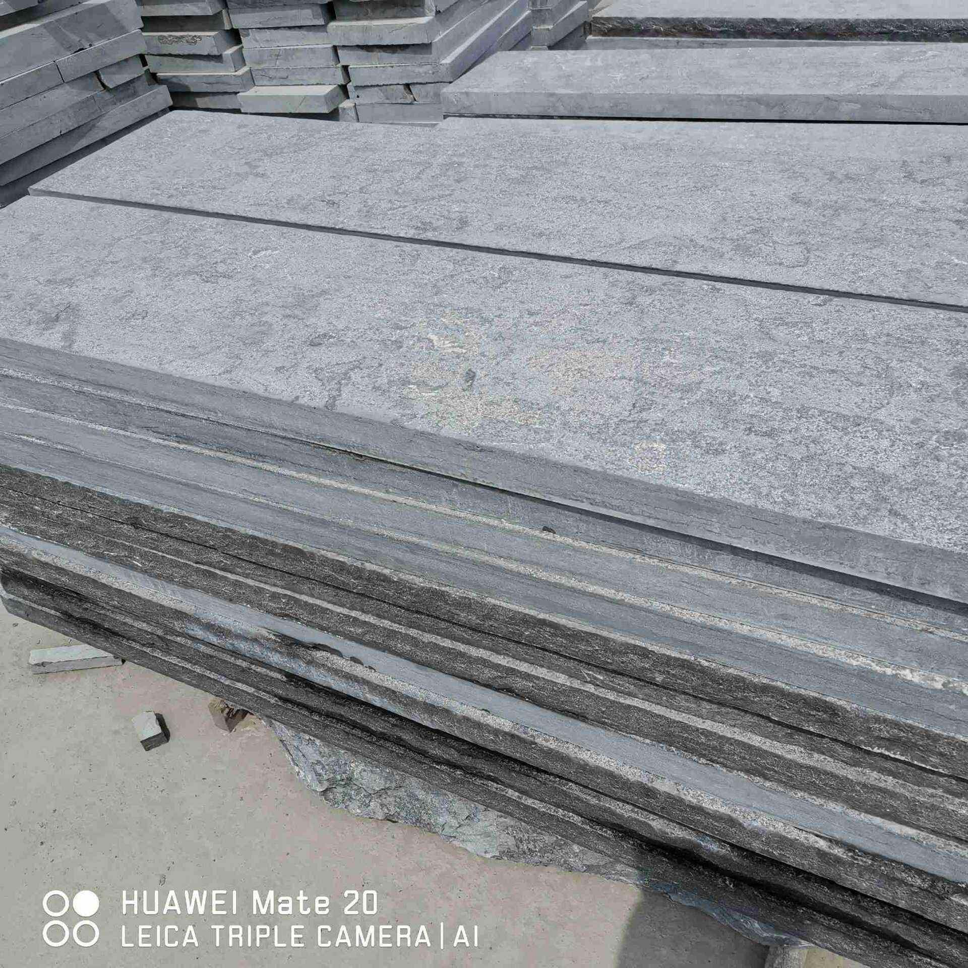 青石青石铺装台路边石仿古手CGE凿一寸三斩菠面庭院萝古建古街白