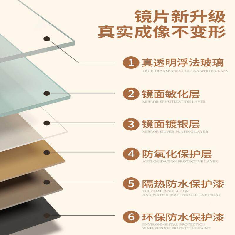 服店镜红子家用可移动落地大BKHL12装全身镜显瘦网拍照镜子舞蹈镜