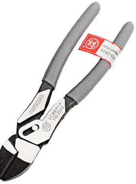 冈工具福F电O5-201斜口钳/电子工剪工业钢丝剪钳斜嘴钳QOV子8寸偏