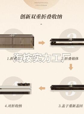 家用服床底收纳箱KEI折叠带轮抽屉箱式衣被玩具收纳储物收纳子盒