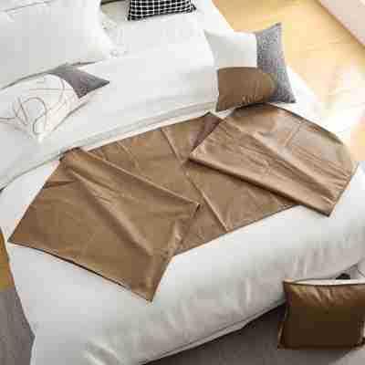 现代板样板房样间床展品家具厅SKQ售软装展示床上用品楼部简约多