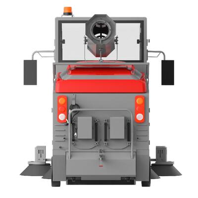 市道政路用电动驾492驶式扫地机KS森9克莱清扫吸尘喷环洒保设备