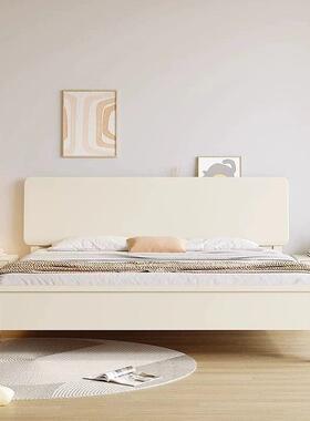 奶风实木床白色1.户2米小型1.8米油主卧双人NNZ宿1.5家用民储物婚