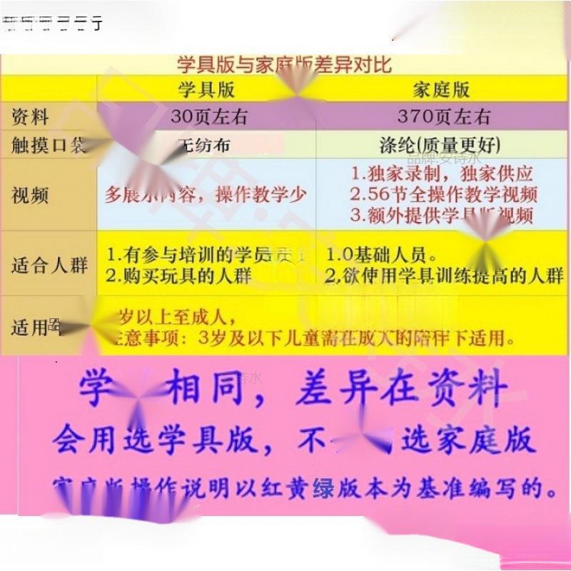 童专大力材全脑开发视动统注合感儿统脑盒玩3333学具33教具专注力