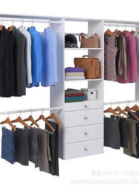 衣柜橱卧柜简易衣柜卧室家具86011衣收纳壁挂衣室柜柜步入式衣柜