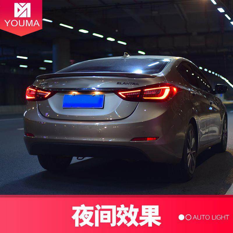 专用于1216款现代向朗动-LED尾灯总SPC成装LED流水转改灯LED后尾