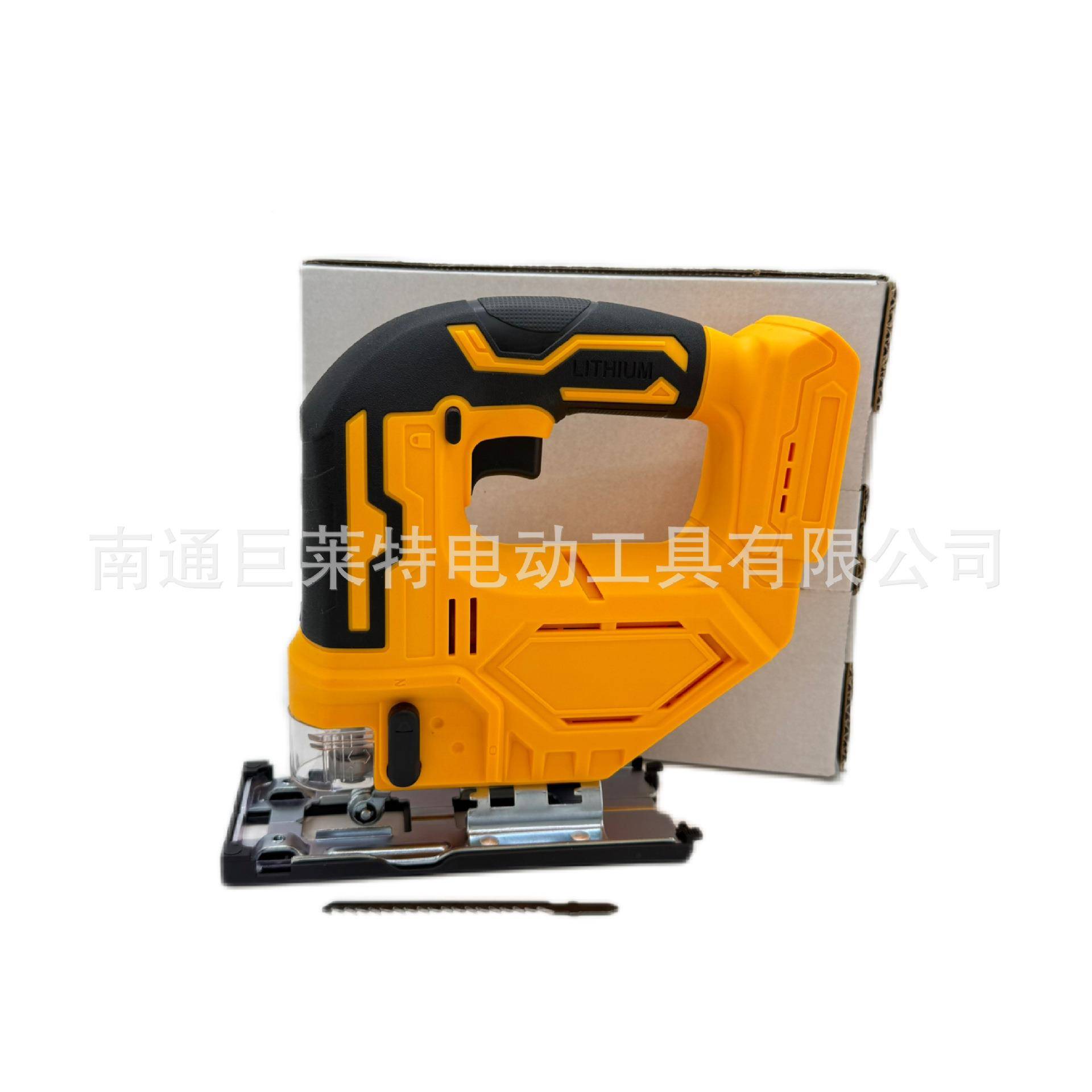 新款有刷VBS曲线锂调锯木工电线锯可持速45度斜切多功能手切割锯