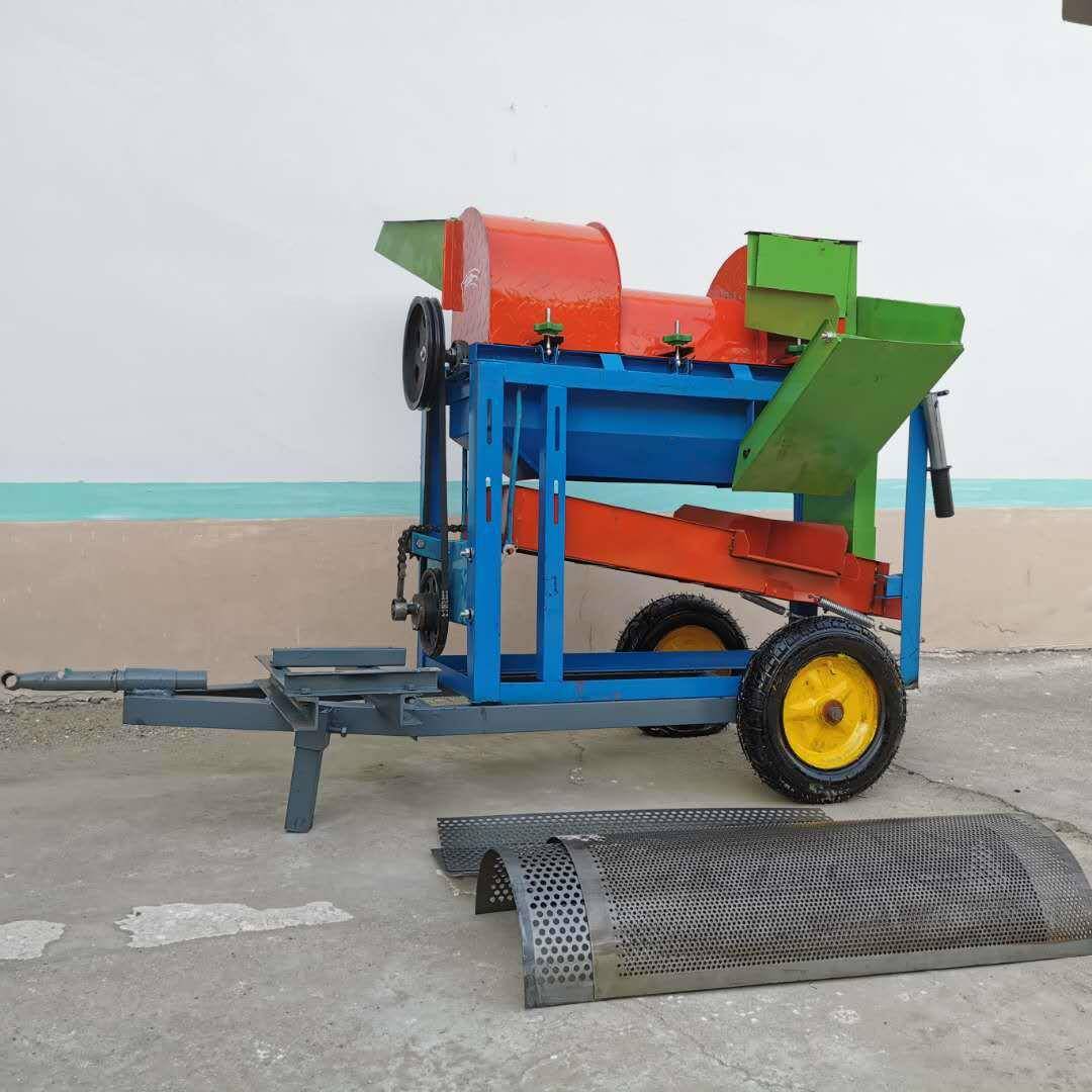 电机柴两用多家用用脱粒麦稻打场机小型AVZ打谷机大豆玉米打粒机