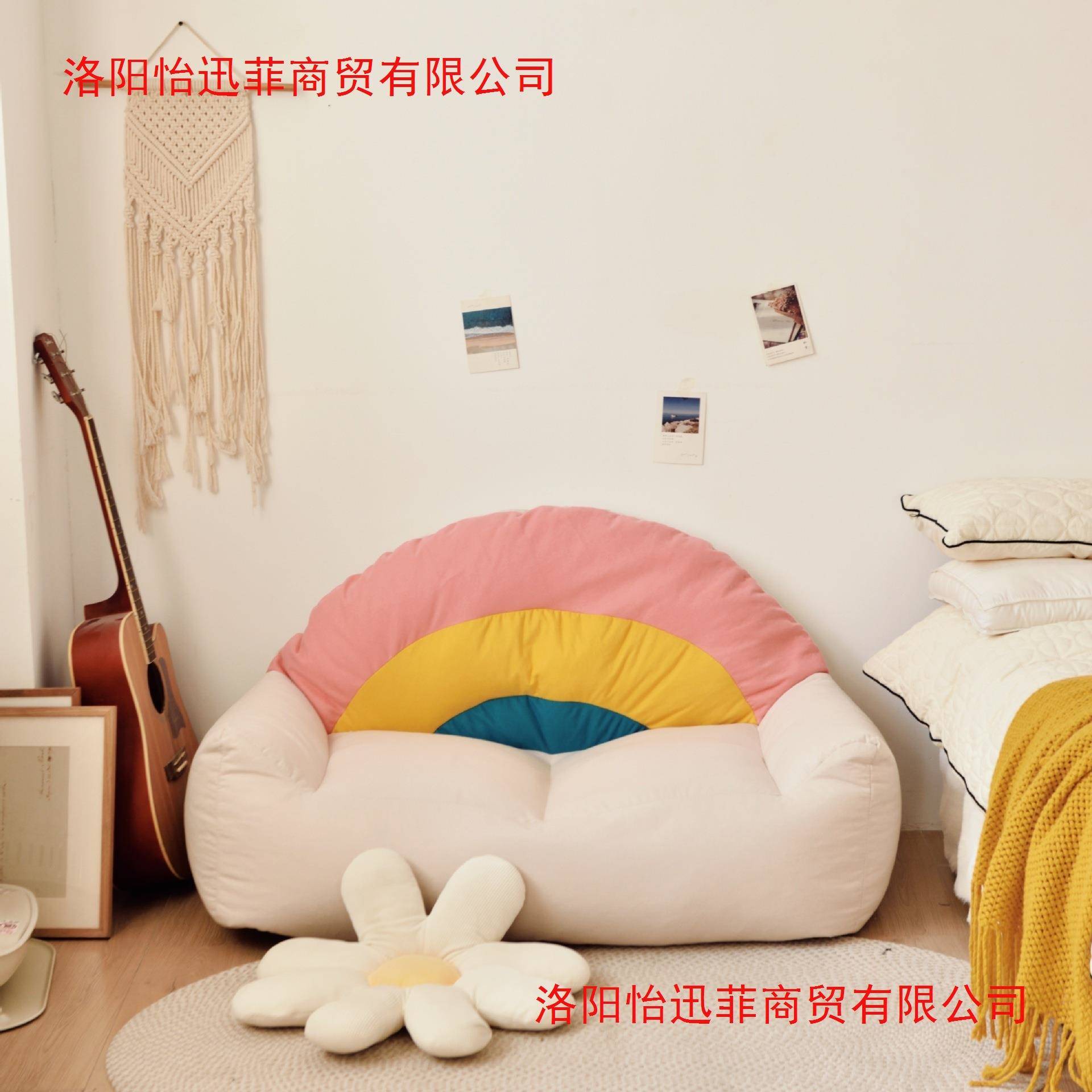 懒人沙发可躺可睡女生室小型可爱双榻榻米卧人双人款阳台躺沙卧小