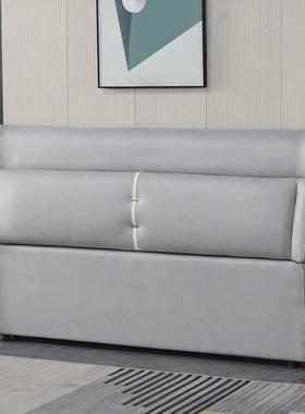 头软Cku30667包2025新款简现床代约体科技布软包床头一靠背板落地