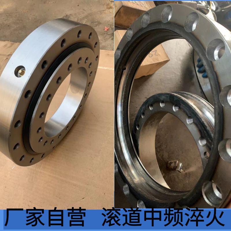 挖掘机轴承转盘齿轮马达机械0滚回转支承交柱叉回BKL转8102厂家