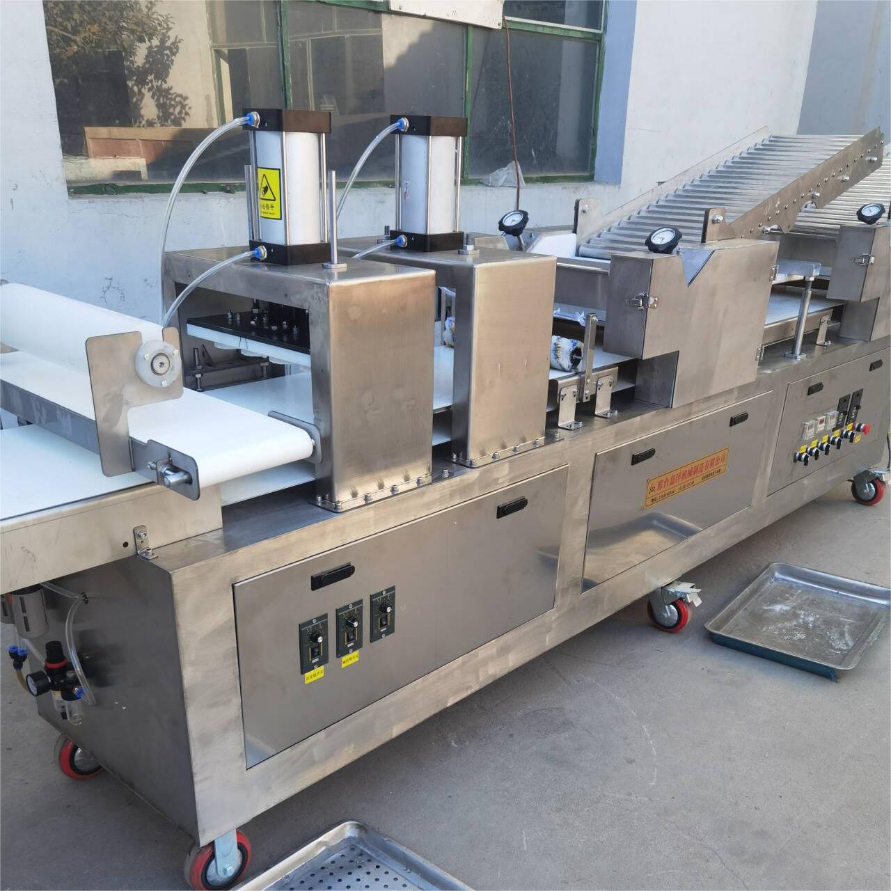 全自动数控仿手工馍荷叶饼成型机