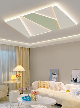 吸顶灯简约现代FRO全谱护眼新厅灯绿色光客智能语音led款设计灯具
