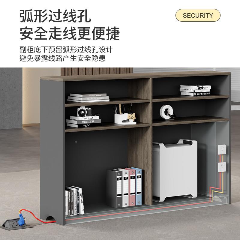 员桌AE-0667四位46办公室简约现代财人人务桌屏风桌椅职员桌工办