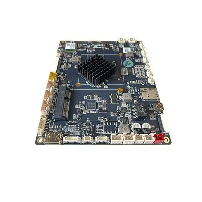 音诺RGFR3568恒人脸识别消K机主板食堂点费餐结算台双屏异显主板