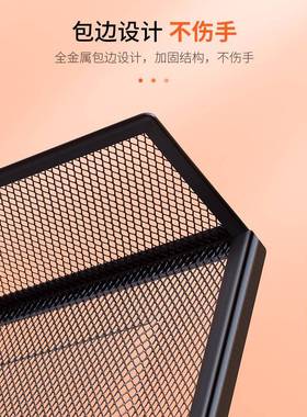 AA4桌面文架金属文夹件框办公收纳AVZ铁质多层文件架架收件纳盒书