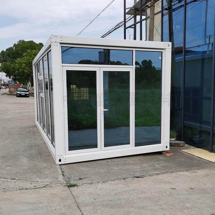 住人人IDE集装箱移动房玻璃幕活墙房动板房可移易动办公简房住拼