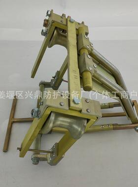 滑高空作刹业线路QCO施工放线车带车框架式检修飞作业铝合金单线