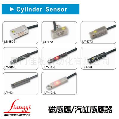L无品牌/ANGYIILLY-D73-L氣缸磁感應開關LS-BD2LM-L12SY-D73Y-67A