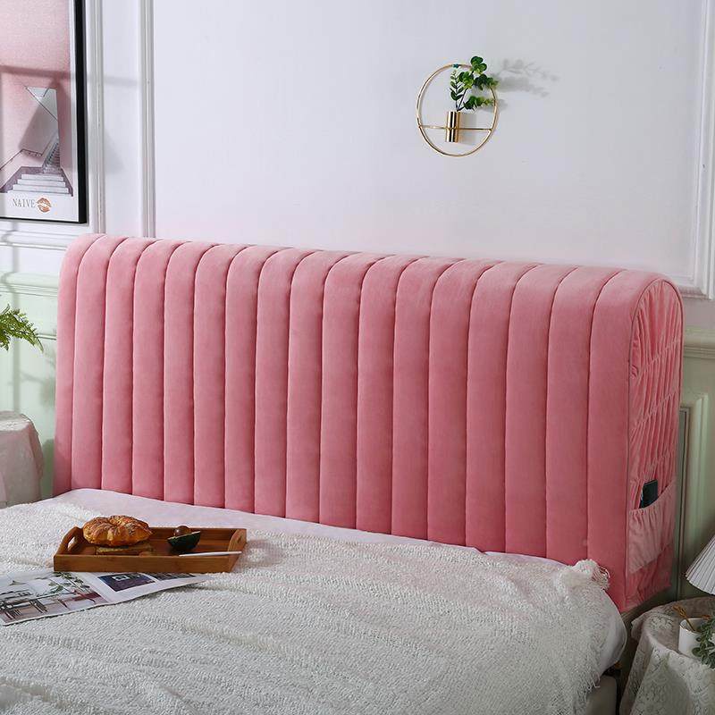 6F768THT7M800225新款全包床头罩套加厚软包床欧式靠背皮木防尘保