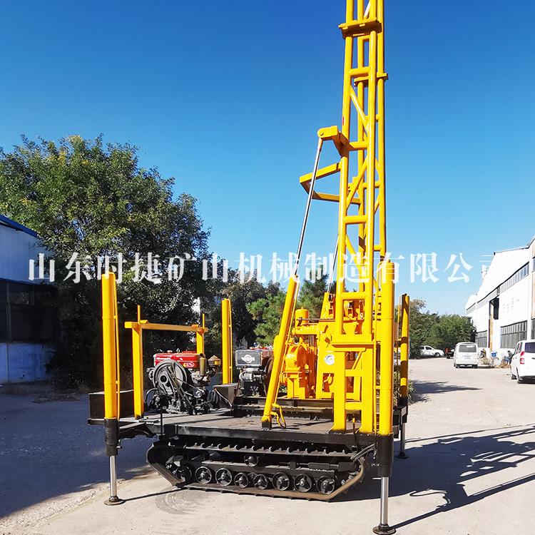 山东液压折叠钻塔200型山地岩心取样钻探机金属矿脉勘察取芯