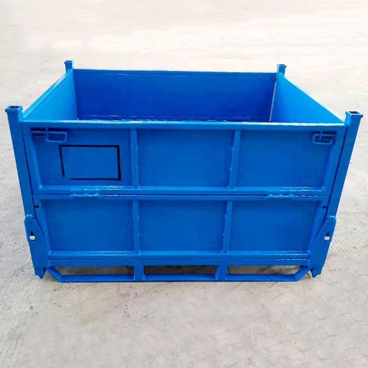 折叠式金属周转箱110H包装箱110A折叠金属零件周转箱1411B包装箱