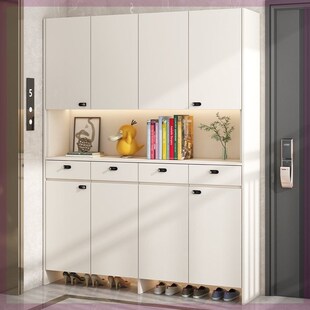 带锁鞋柜家用门口l楼道密码锁室外过道电梯口门外柜可锁防盗定制