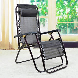 躺椅折叠午休夏季夏凉户外特x斯林布椅陪护椅休闲调节睡椅懒人椅