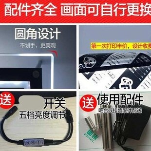 发光菜品餐饮店奶茶店点单展示牌广告F灯箱价目表快餐厅价格表水