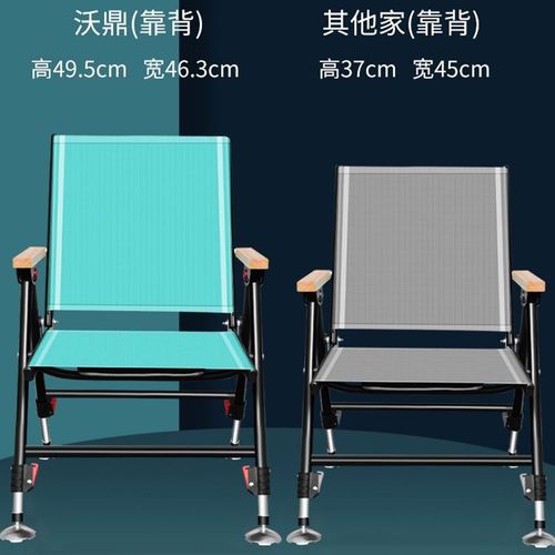 沃鼎钓椅折叠多功能加厚欧式可躺式野钓可携式全地形凳台钓座椅