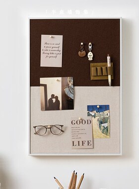 餐厅挂画装饰画床头墙面装饰沙发背景改造3dN立体毛毡板现代装饰